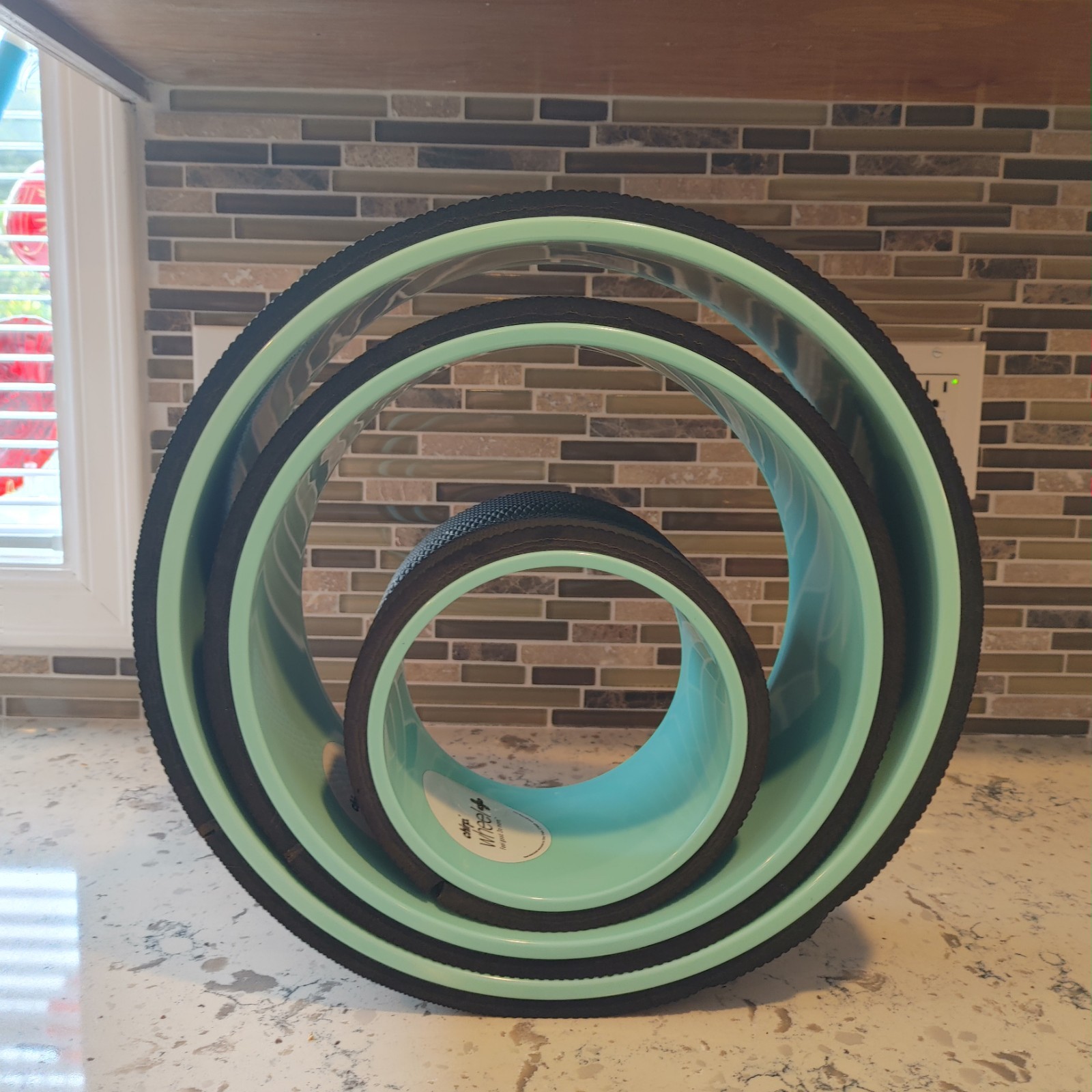 Chirp Wheel Foam Roller Back Stretcher Set Of 3
