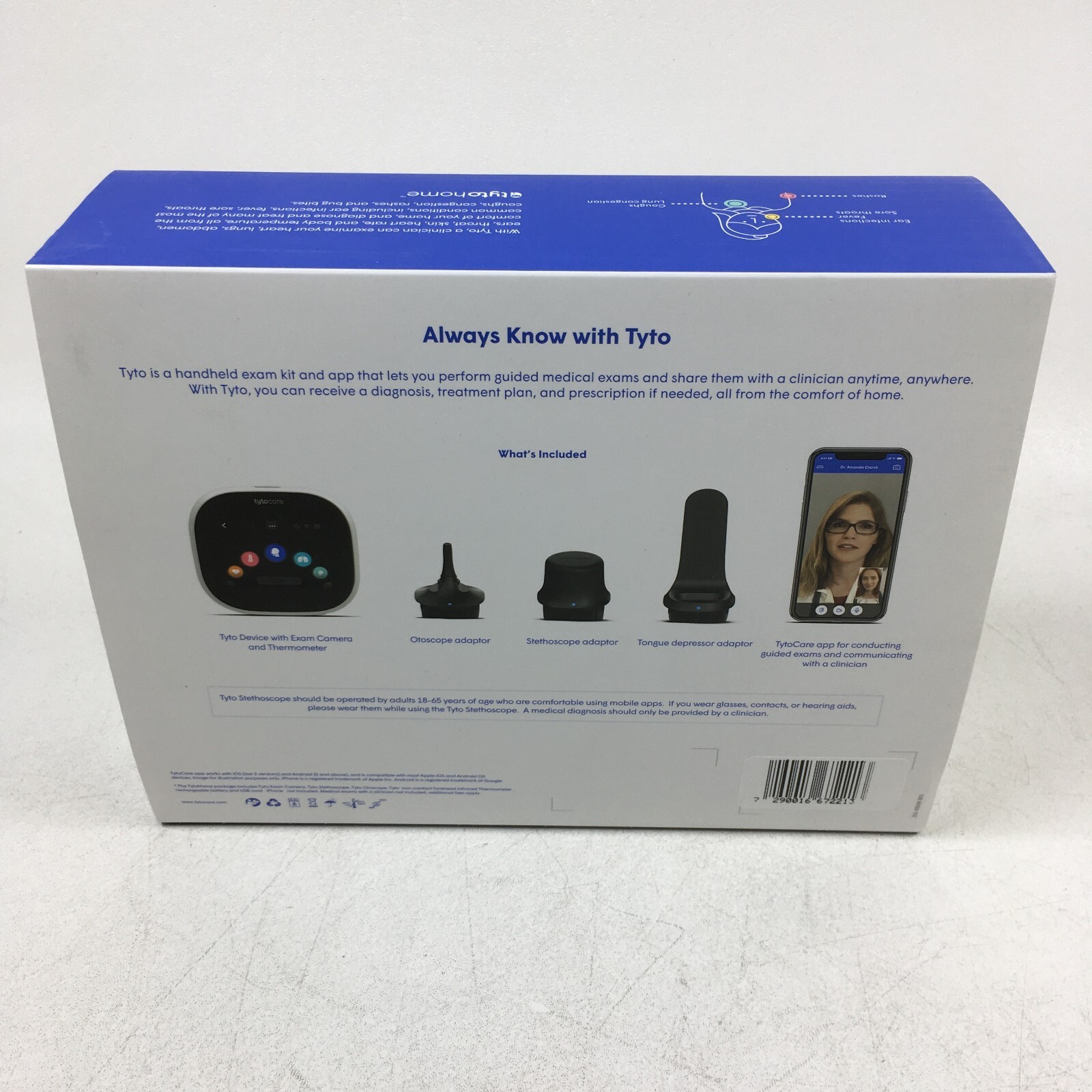 TytoCare TytoHome On Demand Medical Health Remote Exam Kit New