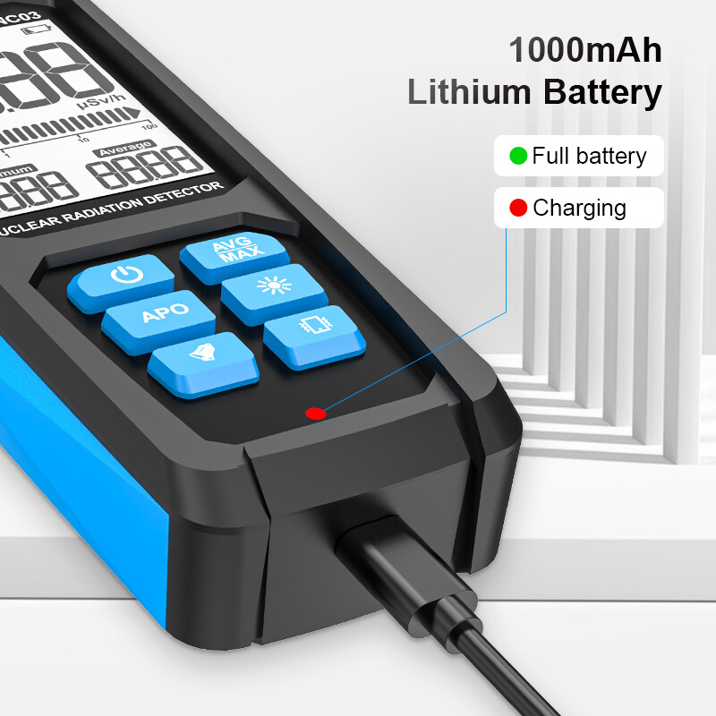 Handheld Digital Nuclear Radiation Detector Counter & Emission Dosimeter