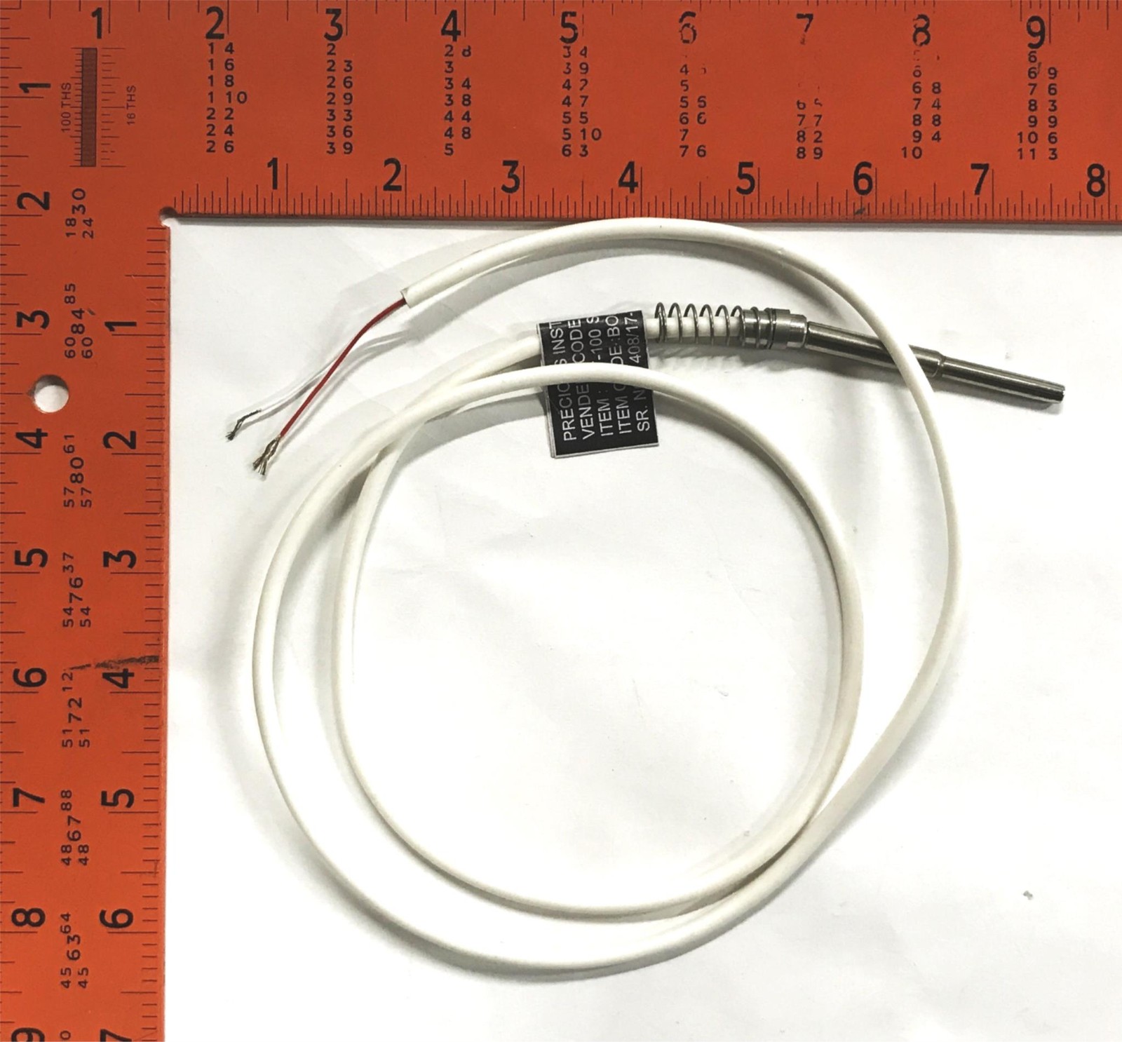 Previous Instruments Temperature Sensor PT-100 NOS