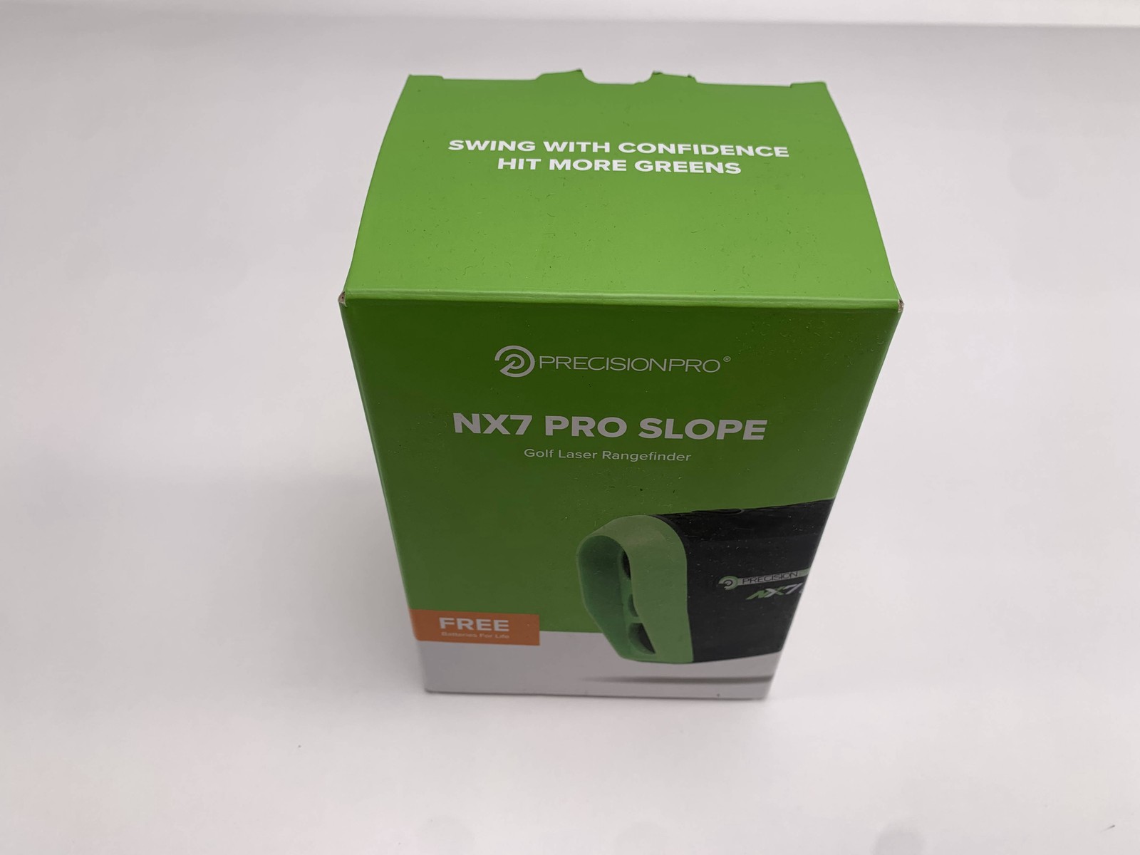 PrecisionPro NX7 Pro Slope Rangefinder Golf Laser Range Finder W/ Case