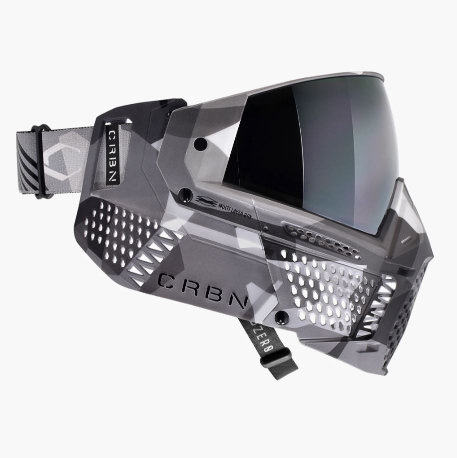 CRBN Carbon Paintball Zero GRX LE Goggle Mask Less Coverage Modcam Urban