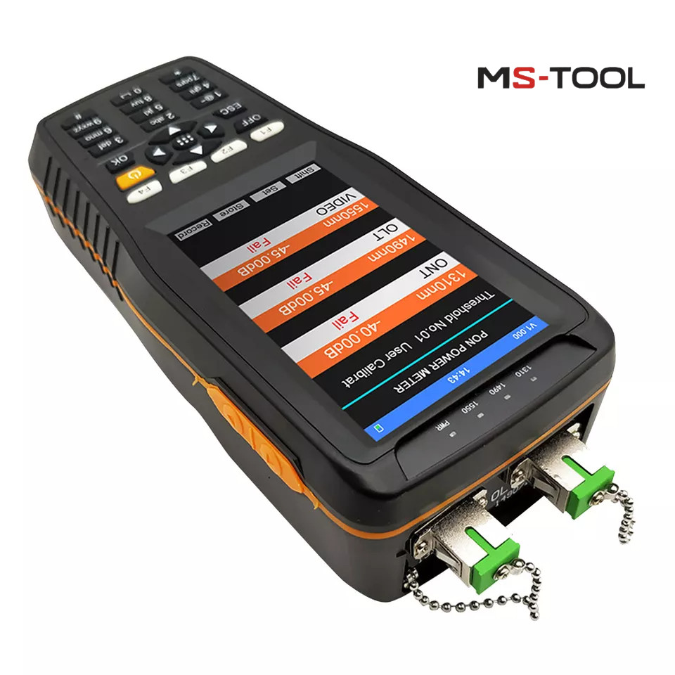 TM70B PON Fiber Optic Power Meter Wavelengths 1310/1490/1550nm Optic Fiber