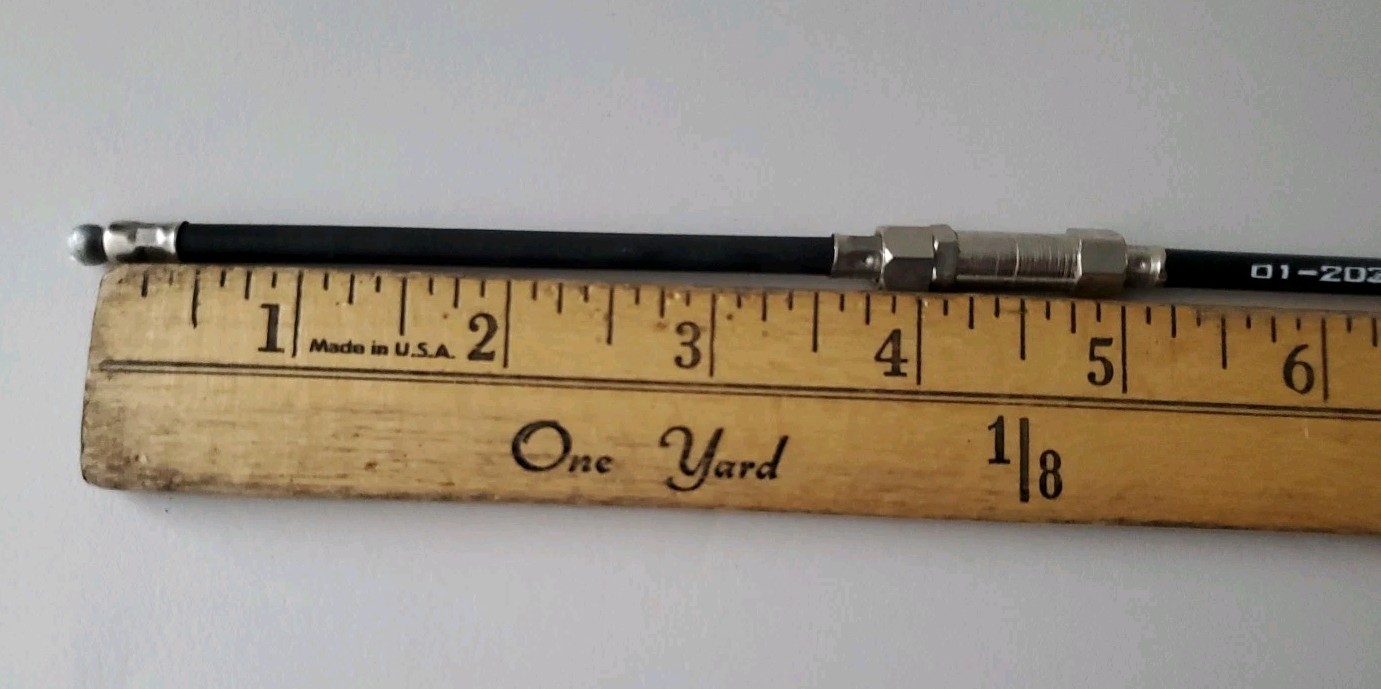 NOS Motion Pro Universal Throttle / Decompression Cable ball top 42" overall