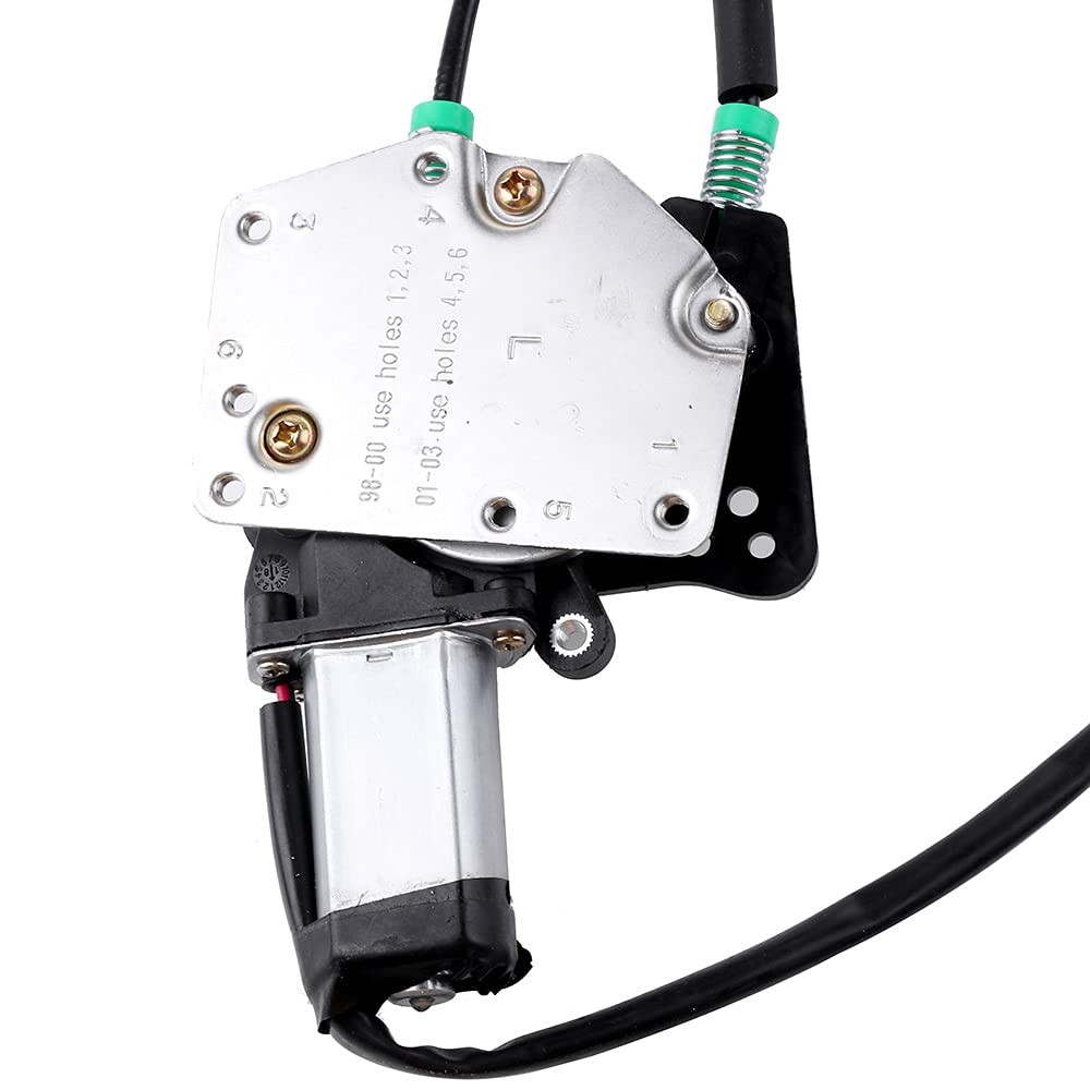 Front Left Power Window Regulator Motor for Dakota 2000-2004 Durango 1998-2003