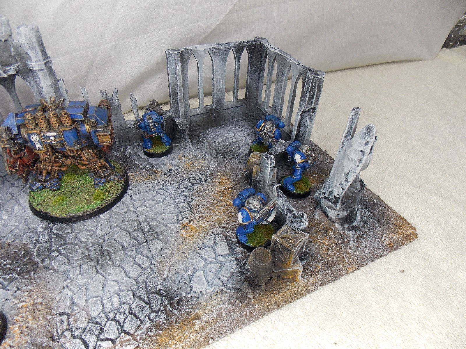 WARGAMING TERRAIN PAINTED BUILDING