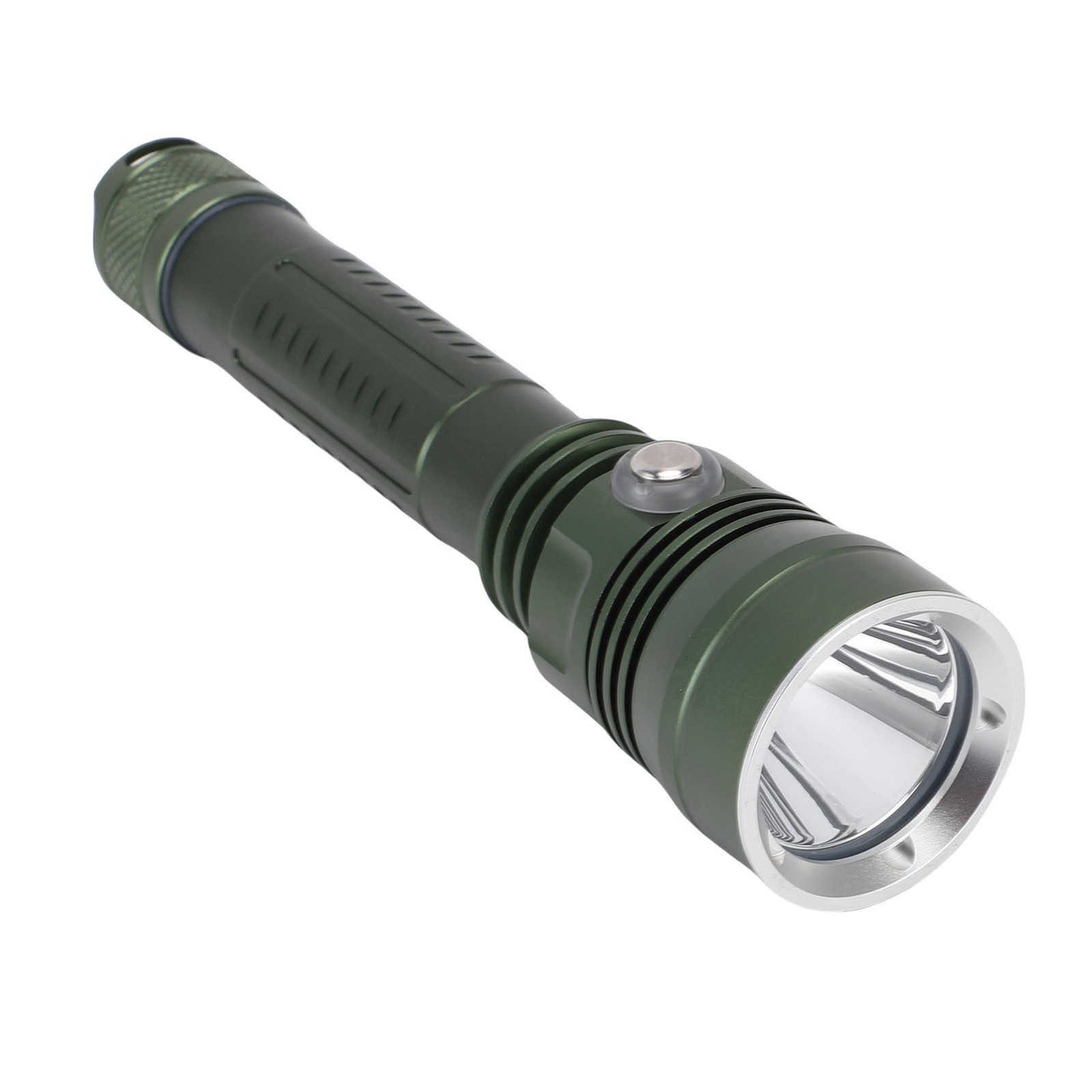 Dive Torch Diving Flashlight 80m Water Proof For Underwater Salvage