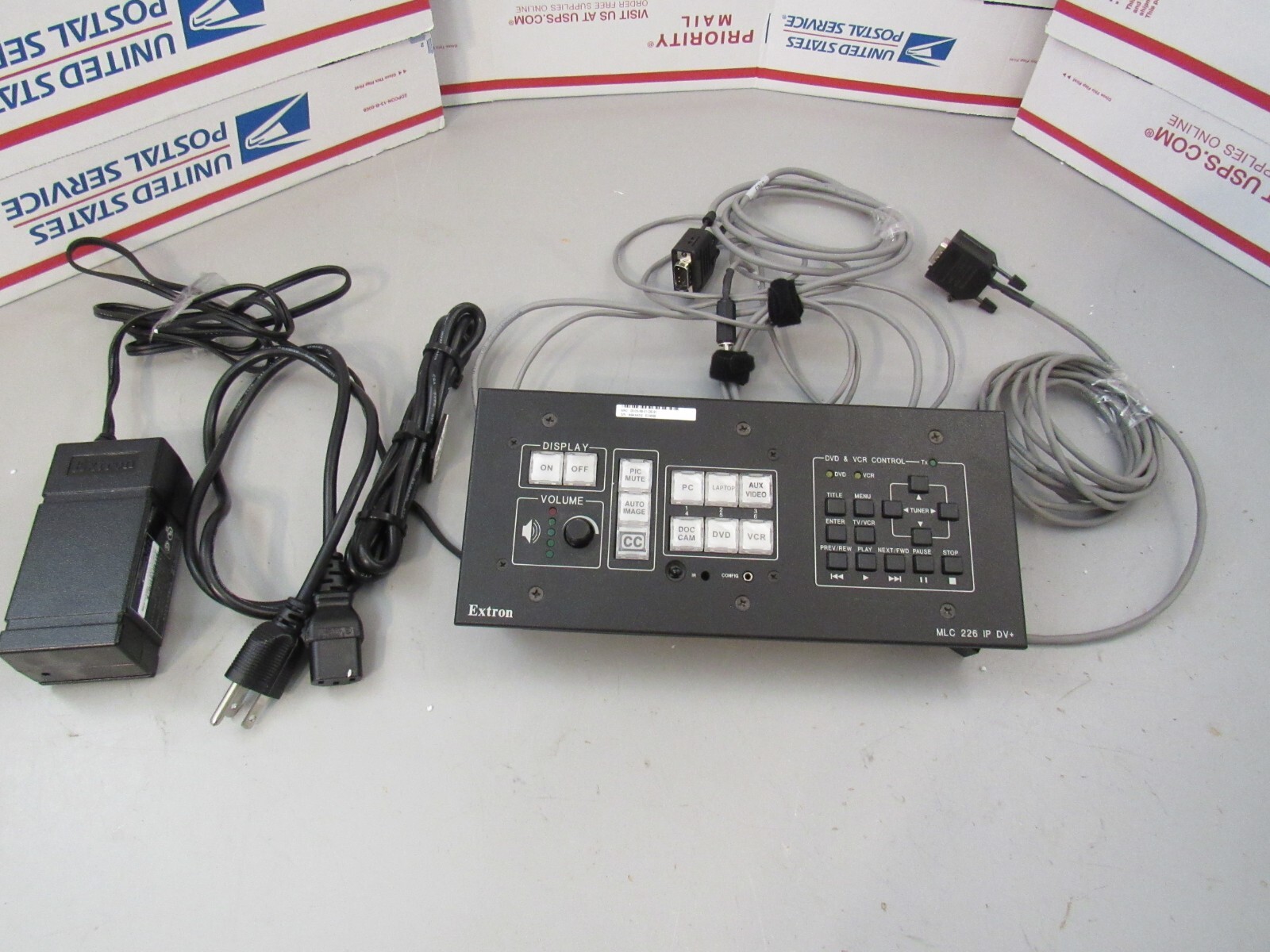 Extron MLC 226 IP DV+ MediaLink Controller with cables & power cord