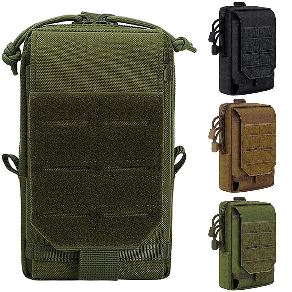 Tactical EDC Pouch Molle Utility Pouch Gadget Organizer Phone Holder Waist Pack