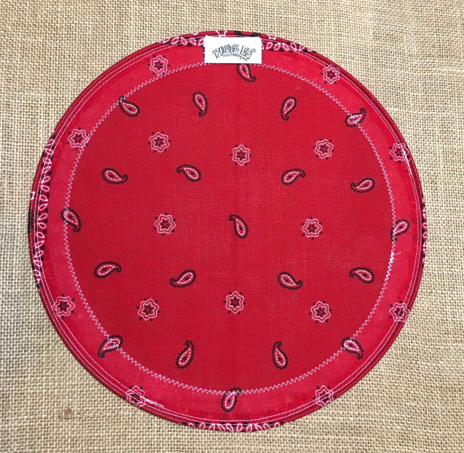 Roots EQ - SDRB-14 - 14" Solid - Red Bandana