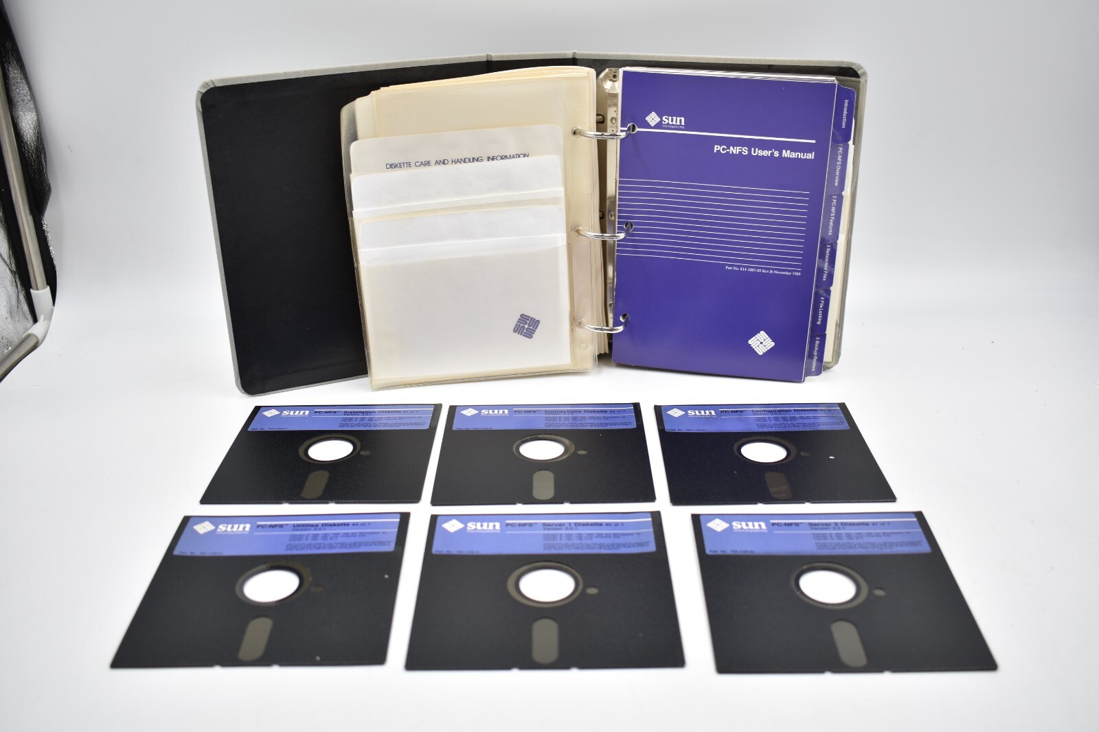 Sun Mircosystems PC NFS 51 Version 3.0.1 User Manual Diskette (Missing one)