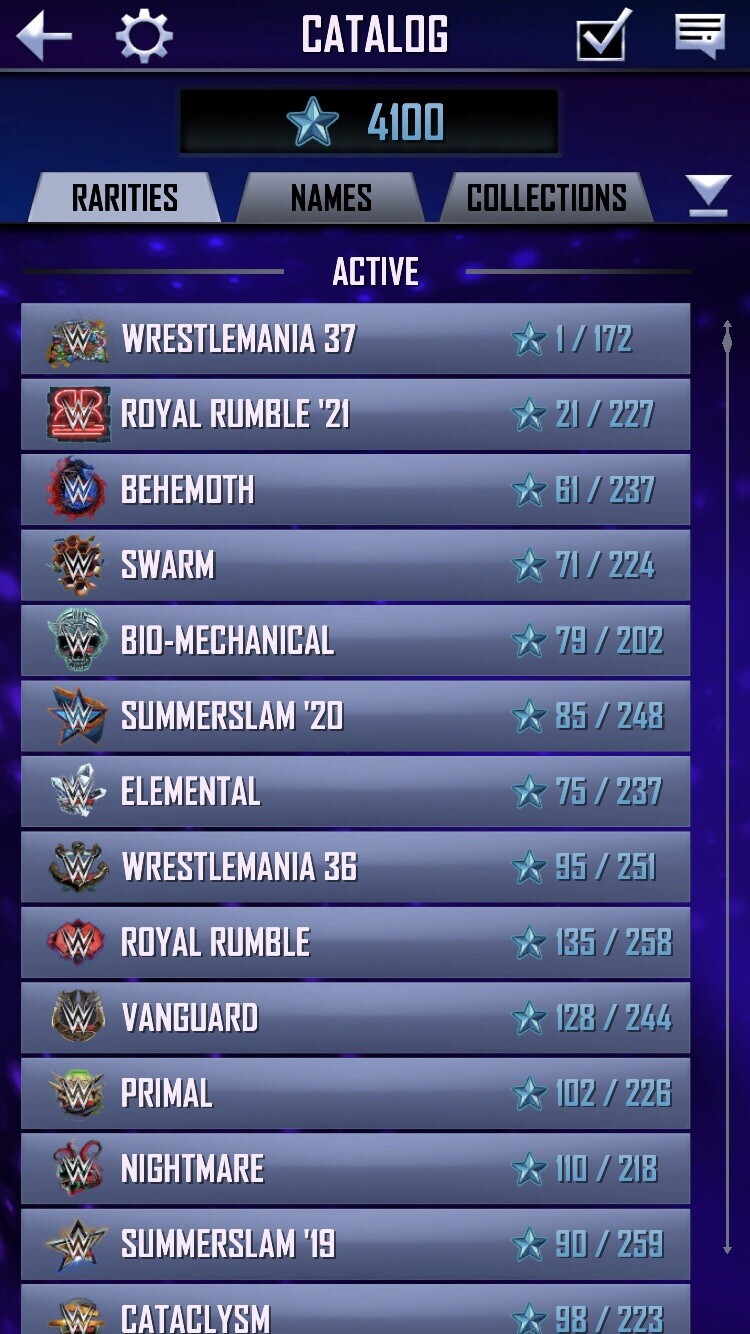 WWE Supercard Account