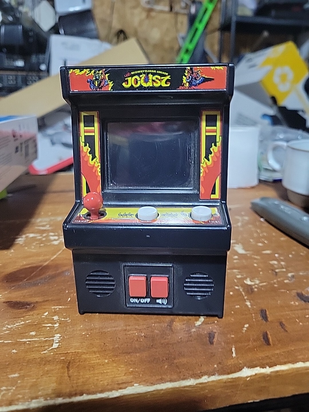 Retro Joust Mini Arcade Classics 08 Midway Classic Arcade Game