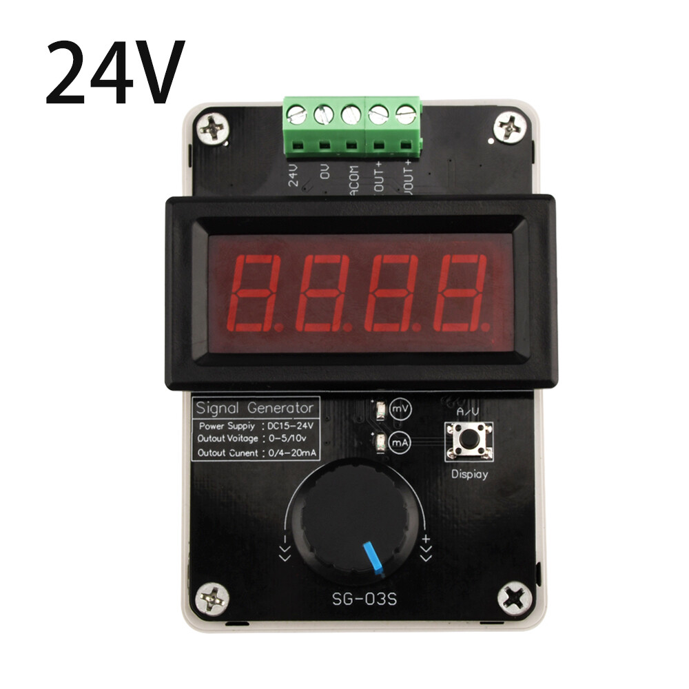 Current Signal Generator Adjustable Current Voltage Analog Signal 0-20mA/4-20mA