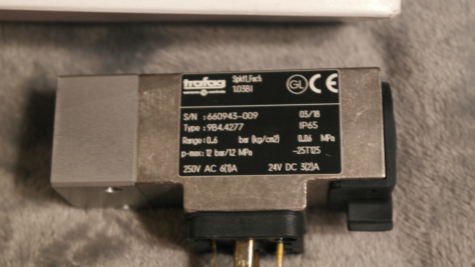 Trafag 9B4 PICOSTAT Type 9B4 4277 9B4.4277 (E9)