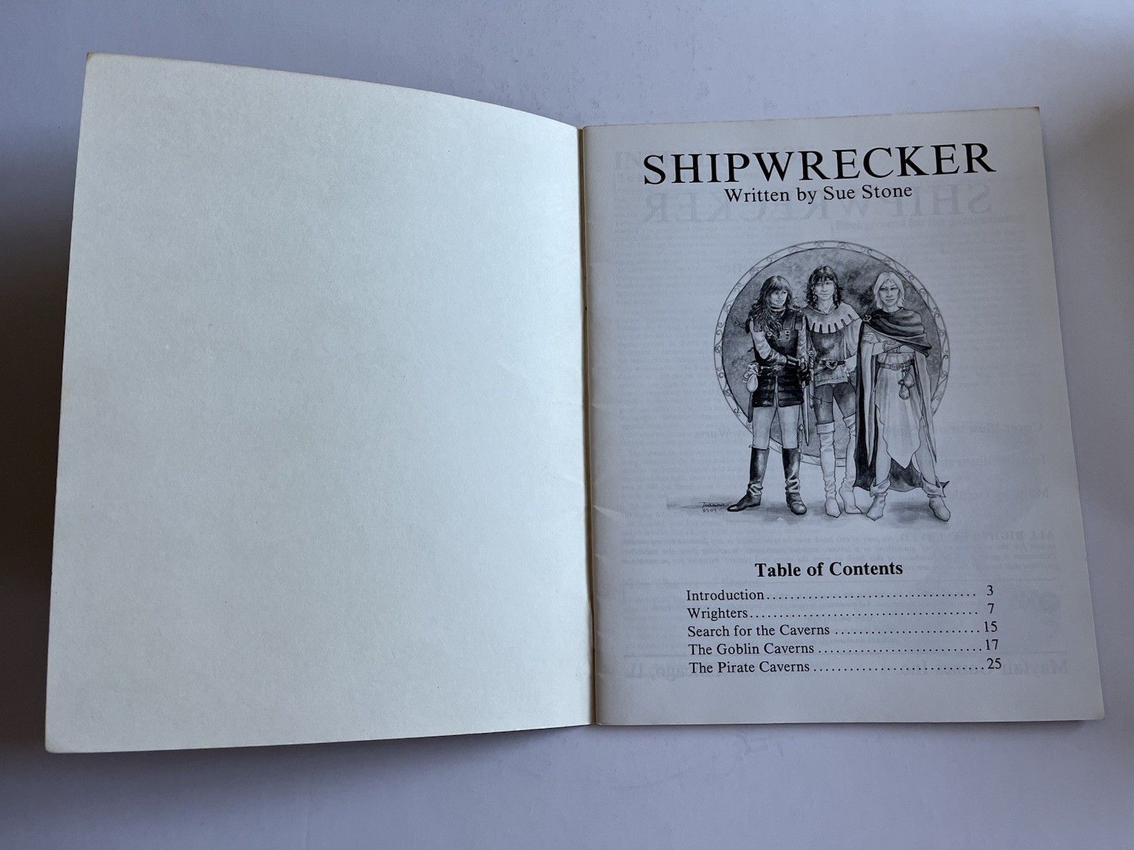 Advanced Dungeons and Dragons Shipwrecked Mayfair 1983