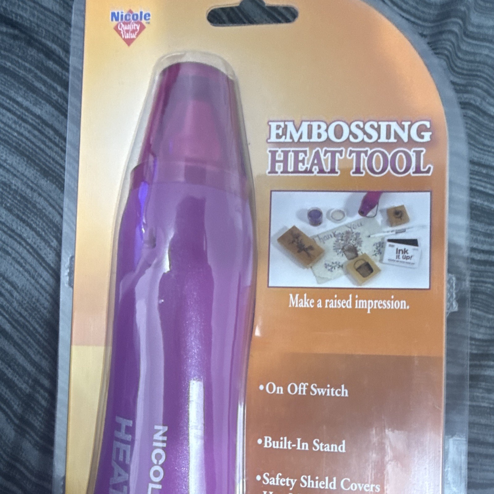 Nicole Embossing Heat Tool - Purple
