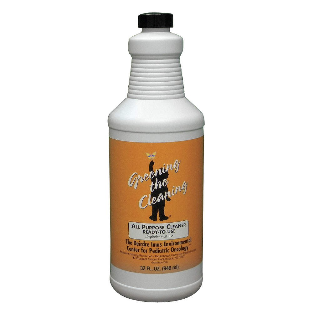 GREENING THE CLEANING DIN1RTU All Purpose Cleaner,1 qt,Bottle,PK6 13H216
