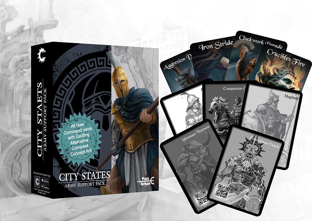 Conquest Alternate Art Army Support Pack - City States