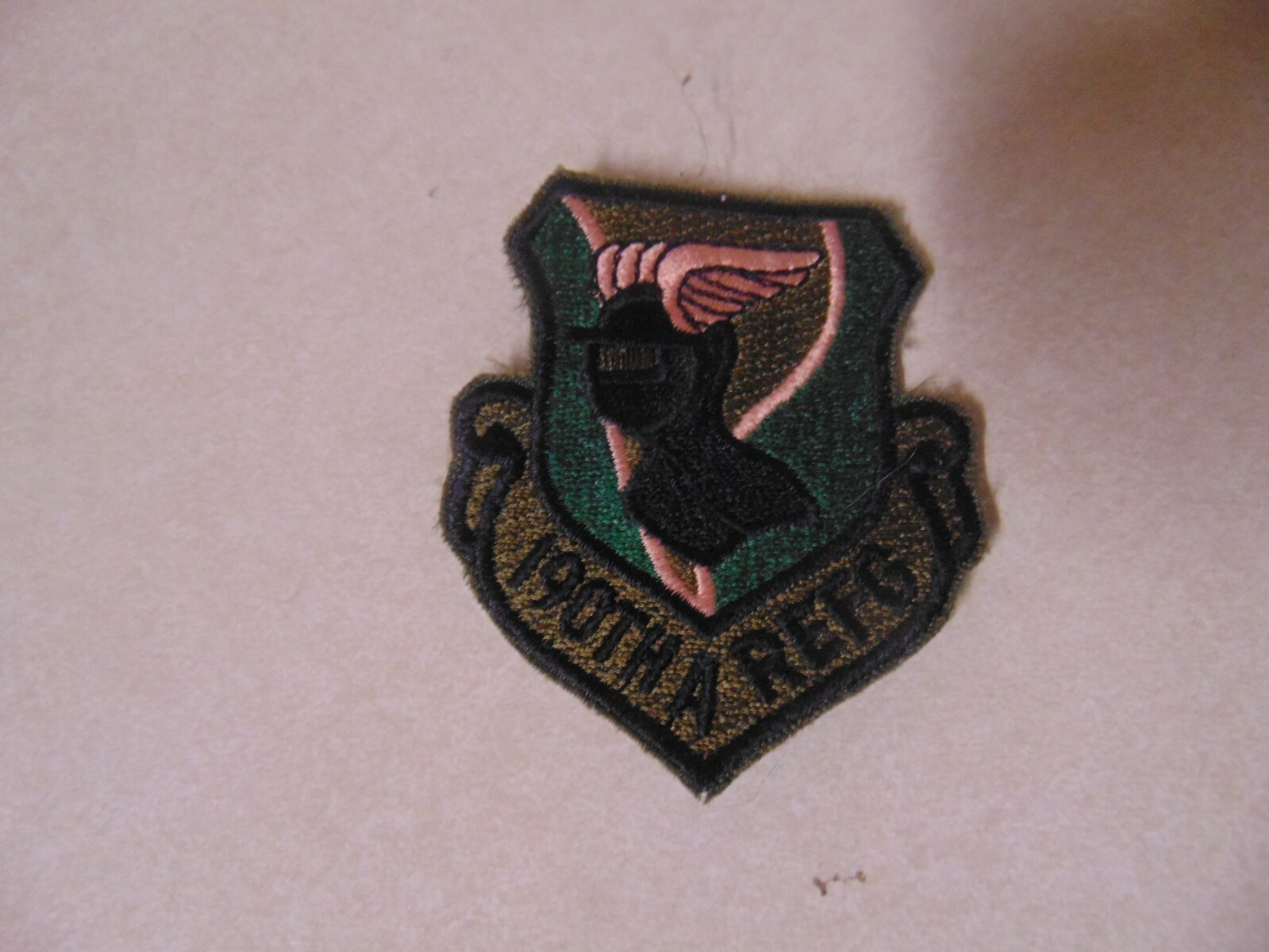 MILITARY PATCH SEW ON OLDER POCKET US AIR FORCE 190TH A REFG REFUELING GROUP
