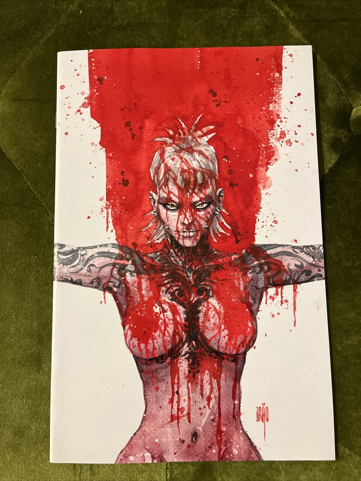 “W0RLDTR33” #6 (2023 Image) ECGCE X Scott’s Collectible Brao Variant NM