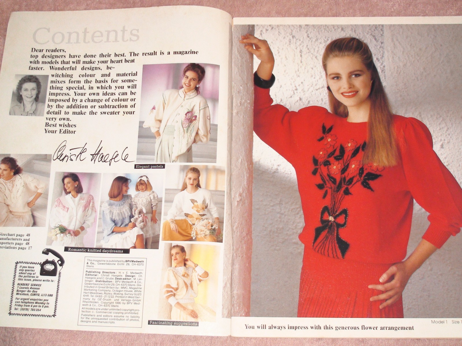 KNITTING MACHINE MAGAZINE MACHINE KNITTING CHIC NO 7