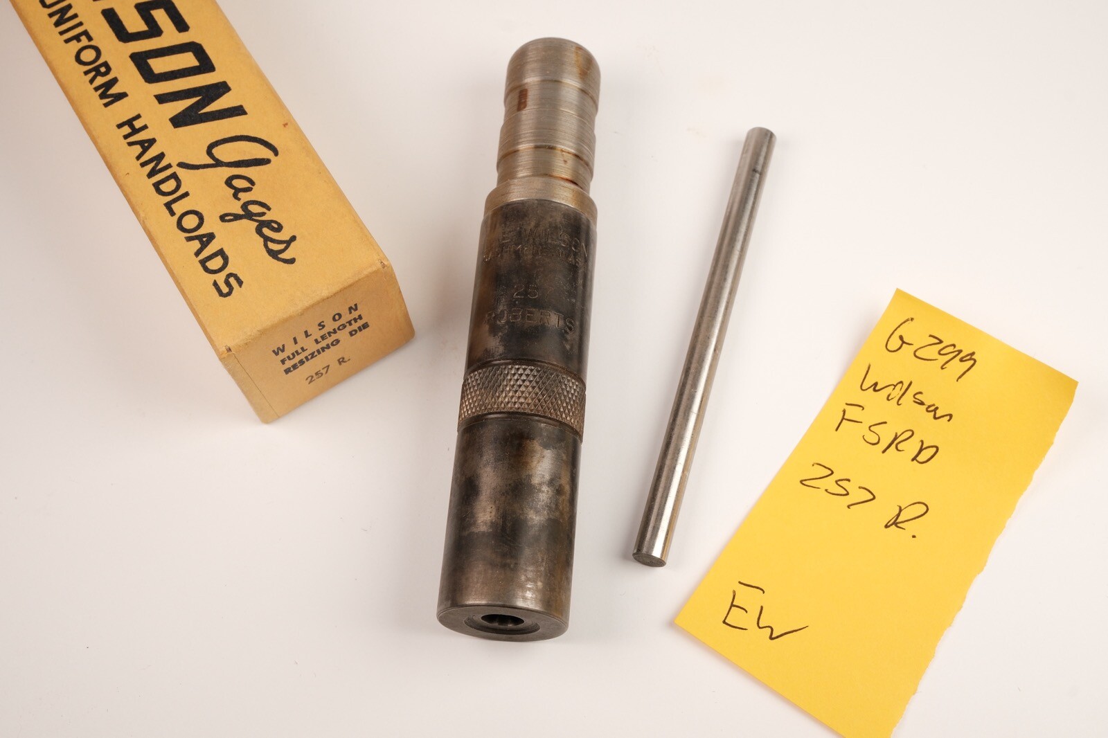 G299 Wilson Full Length Resizing Die 257 Roberts