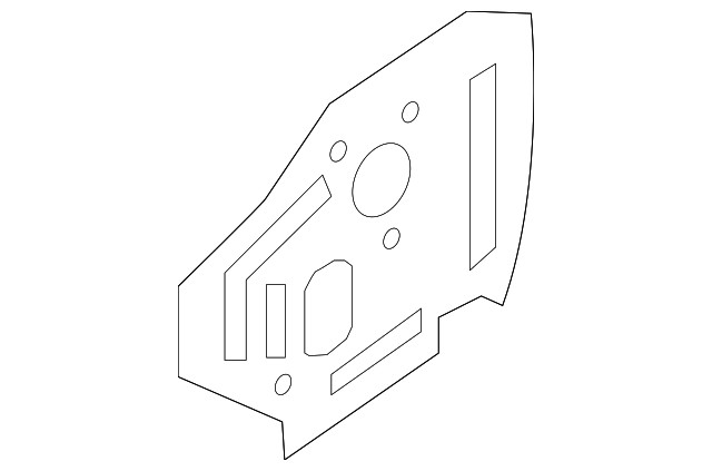 Genuine Nissan Quarter Panel Extension G6716-3SGMA
