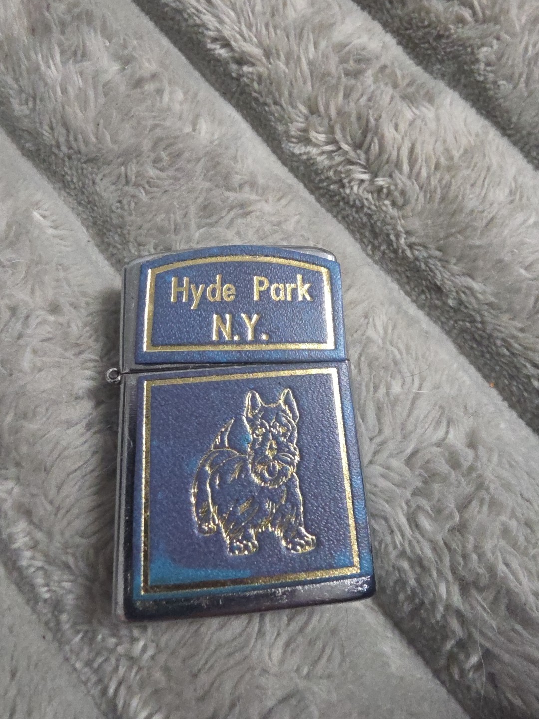 Vintage Hyde Park N.Y. Lighter Never Fired