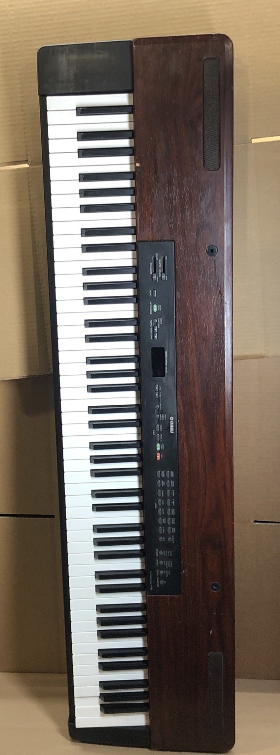 Yamaha P-120 Digital Piano Keyboard – 88 Weighted Keys, Built-In, Untested