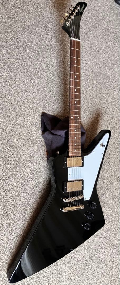 Epiphone Explorer Ebony Electric Guitar"