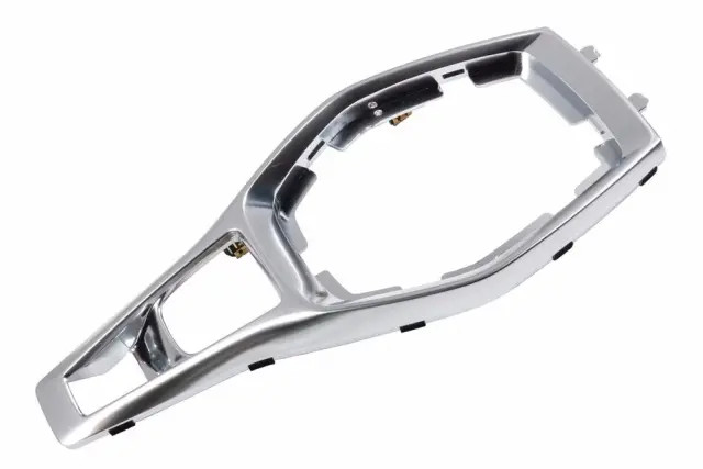 Genuine GM Galvano Silver Front Floor Console Trim Plate 23281833