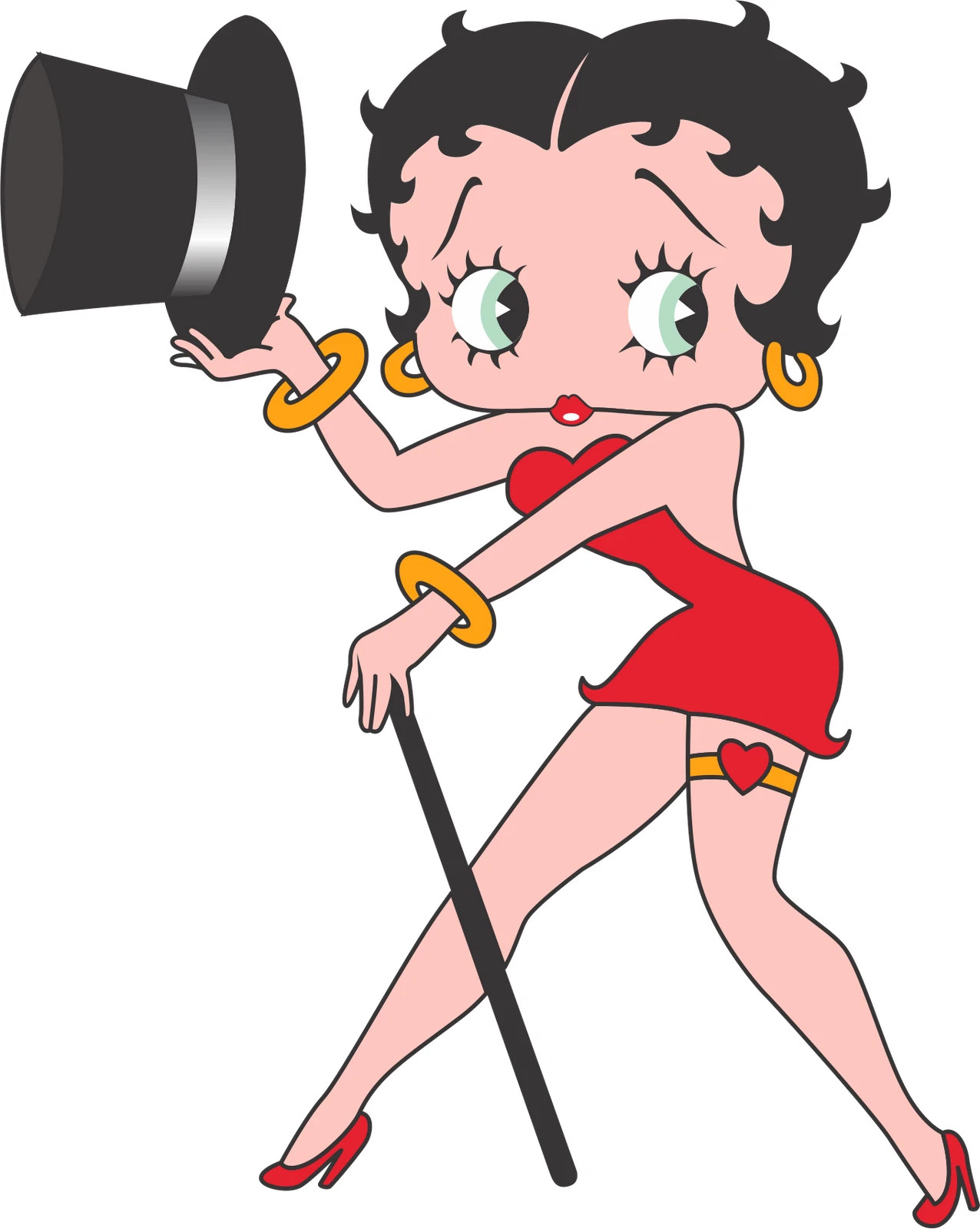 Betty Boop Vinyl Sticker Decal XV