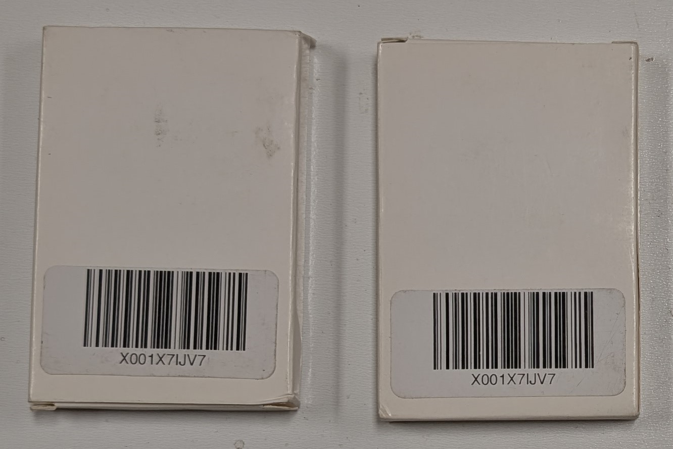 2 Lot Nintendo Wii U Model WUP-002 Gamepad Controller Battery