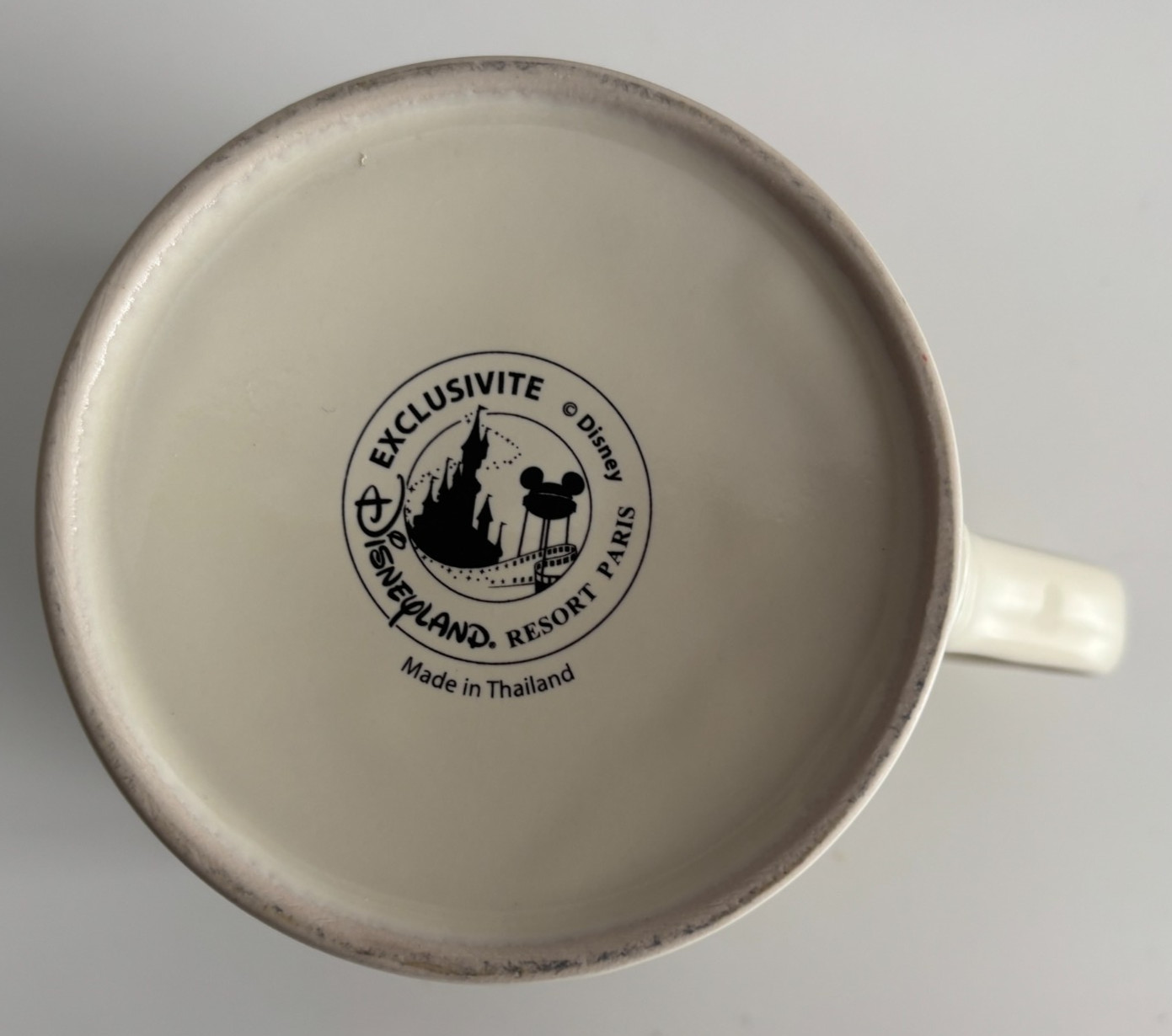Disneyland Paris Mickey Mouse Initial 'L' Mug 9 cm High