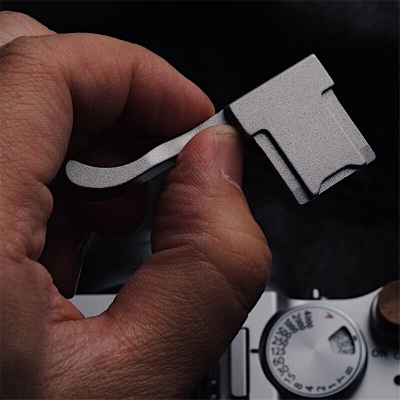 New Hot Shoe Metal Thumb Up Grip for Fujifilm X100V Camera Support Handle Alloy