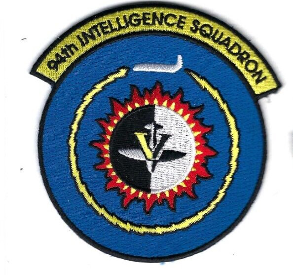 PATCH USAF 94THTH INTELLIGENCE SQUADRON IS                B12-9