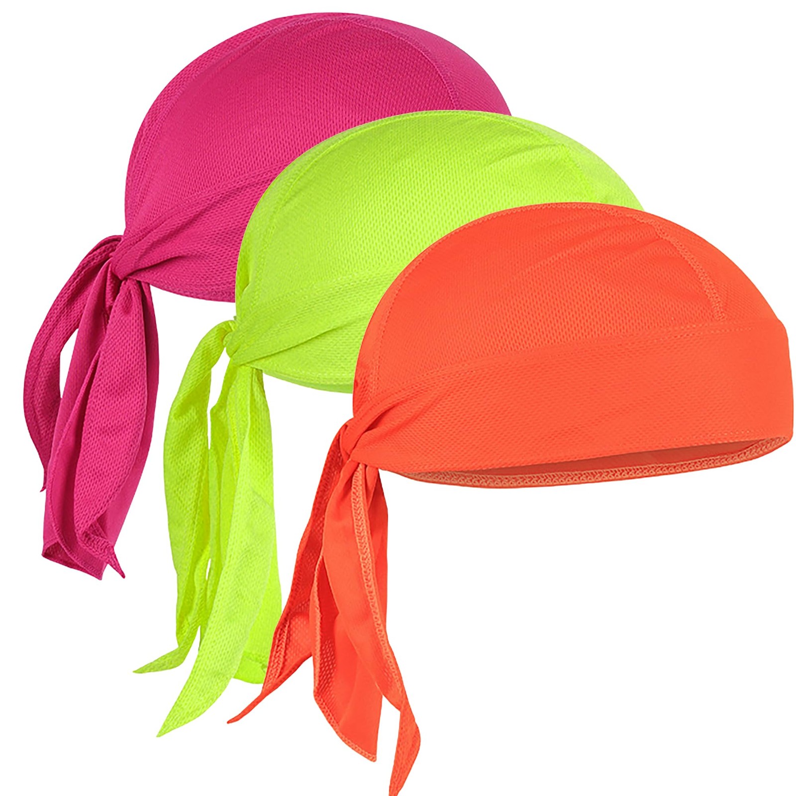 Sweat-Wicking Beanie Bandana - Cooling Helmet Liner - Breathable Head Bandana...