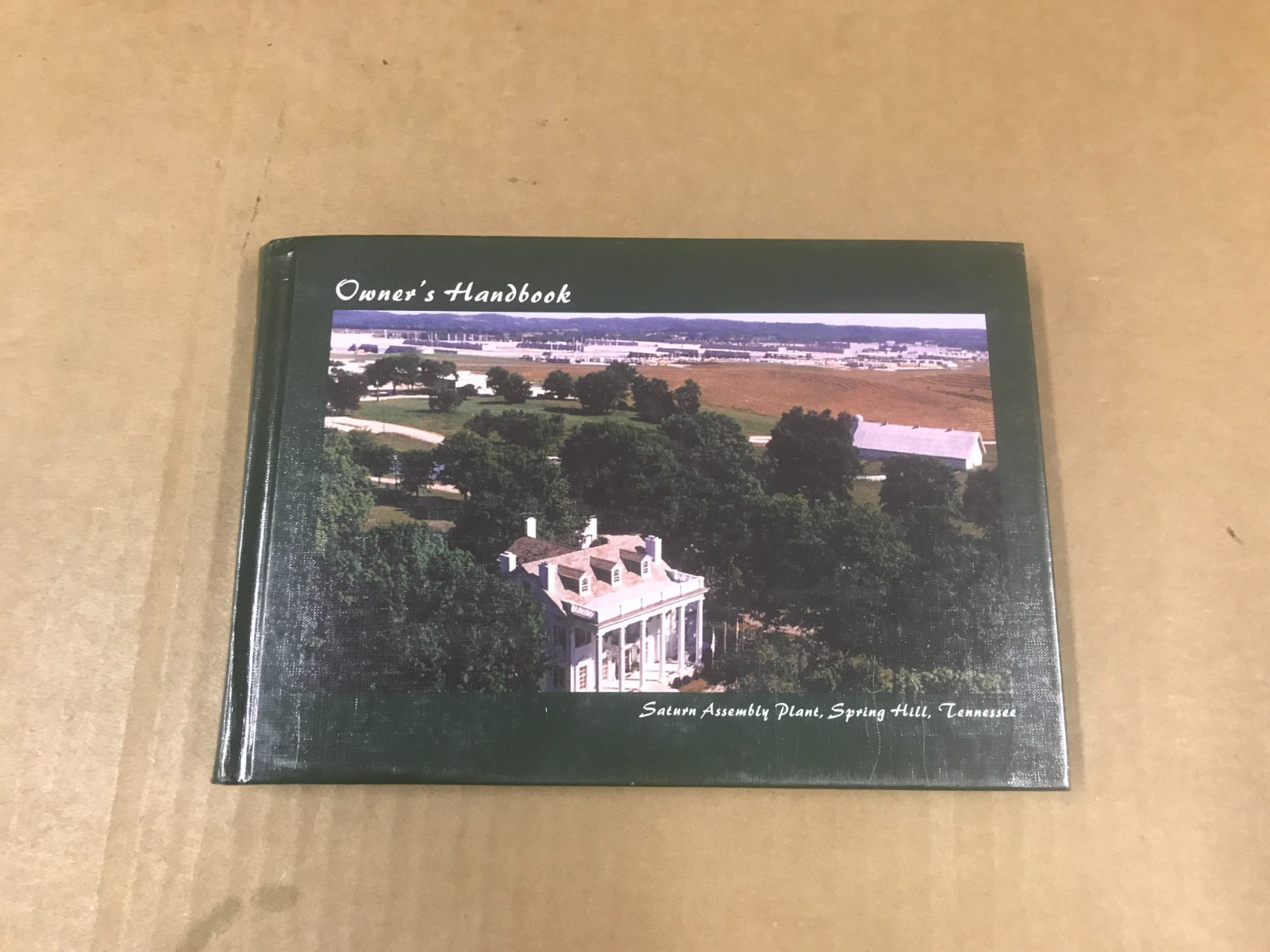 Vintage 1998 Saturn Handbook - Owner's/Operator's Glovebox Manual