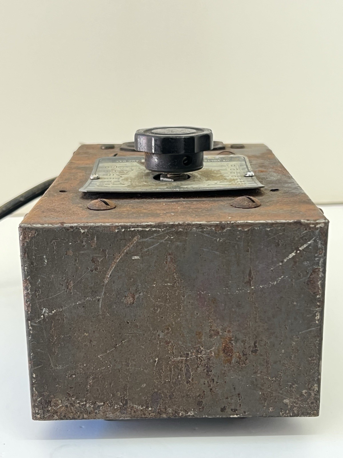 1940’s Varitran Model V-1 Variac Transformer - Untested