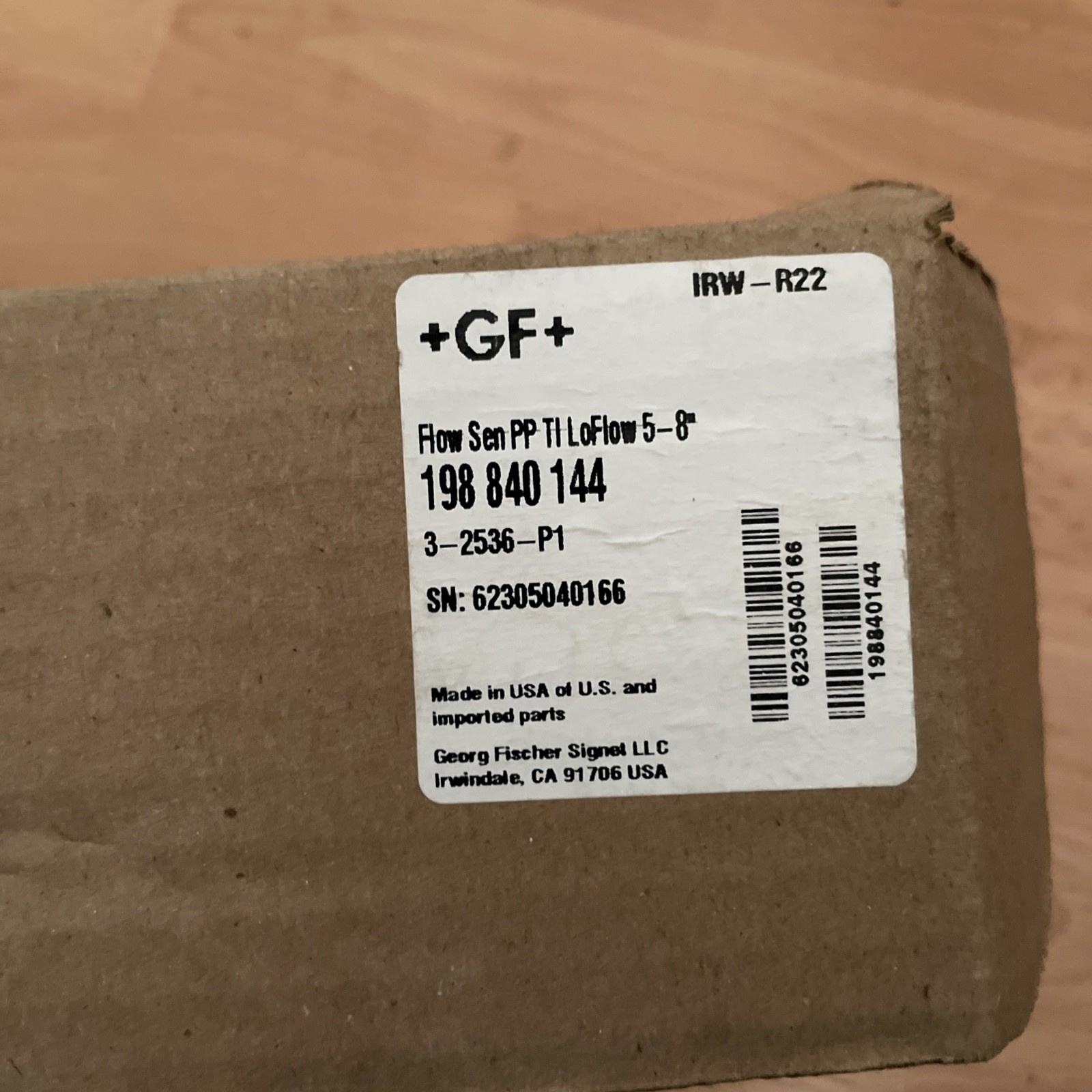 Georg Fischer Flow sensor 198 840 144 +GF+