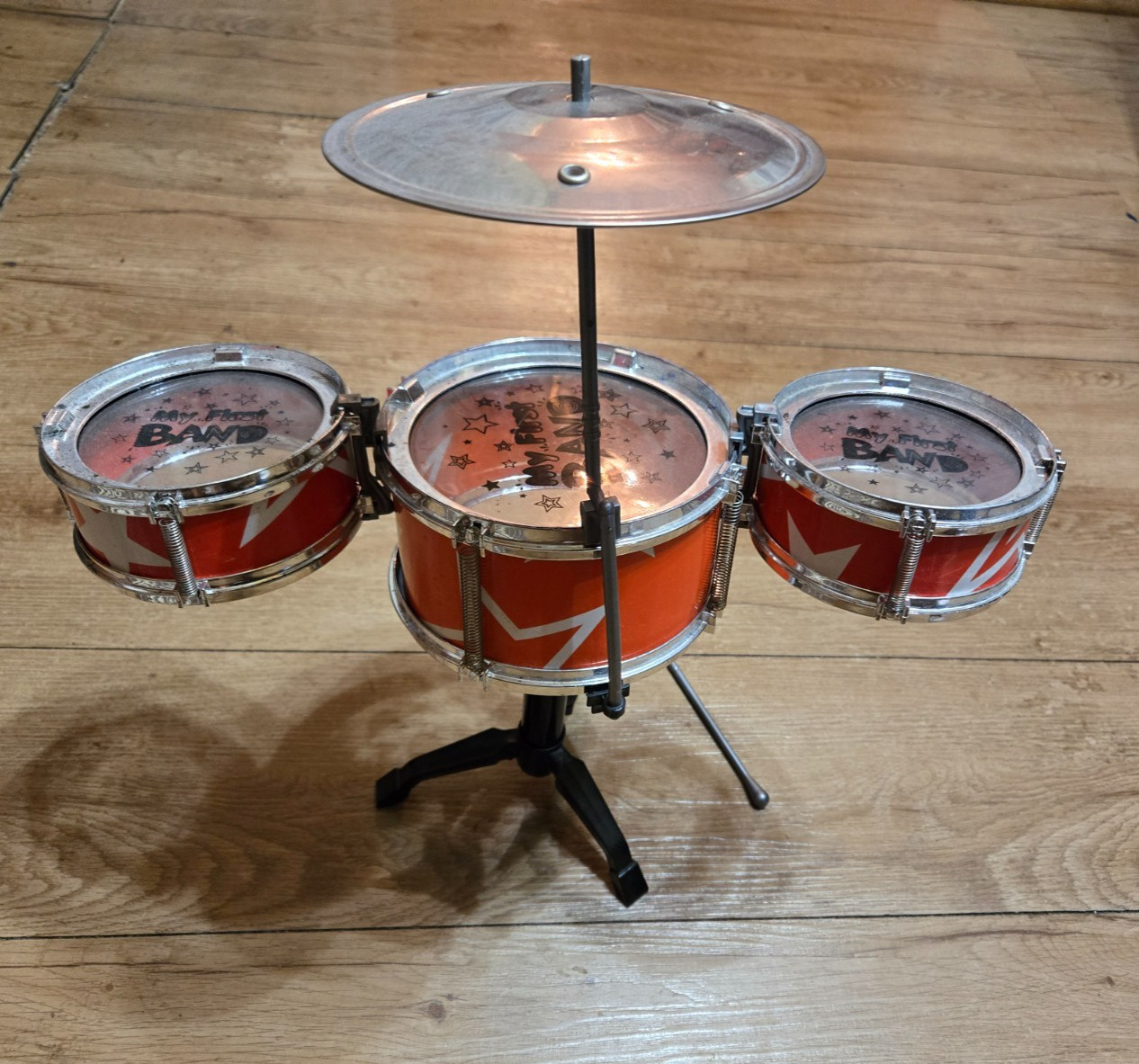 My First Band Drum Set Child Red