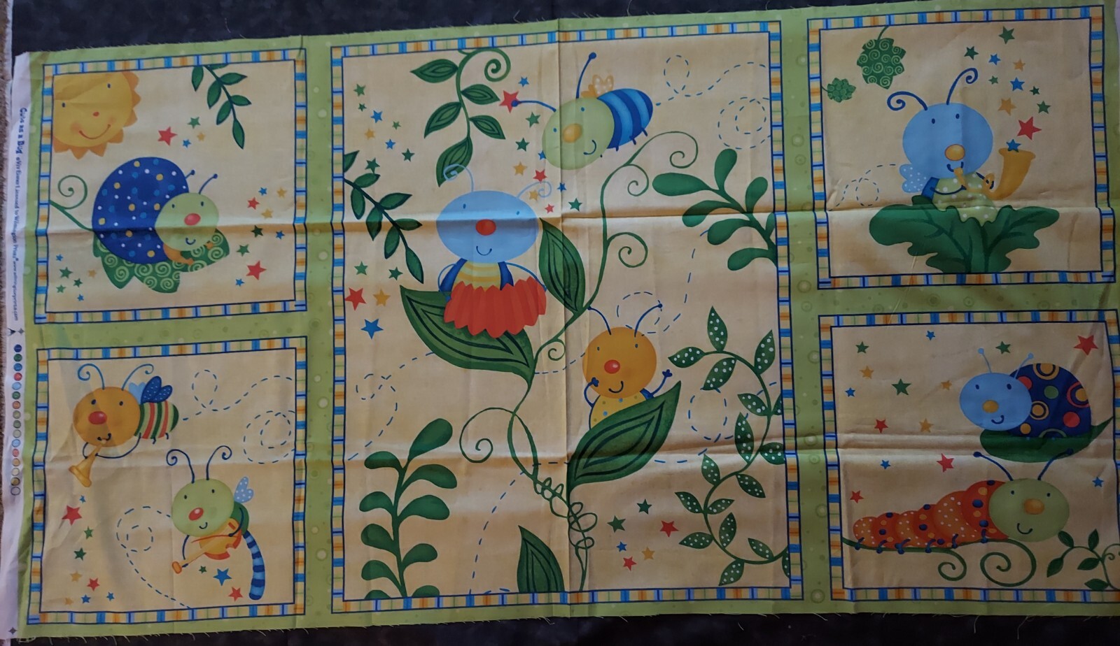 Wilmington Prints Cute As A Bug Fabric