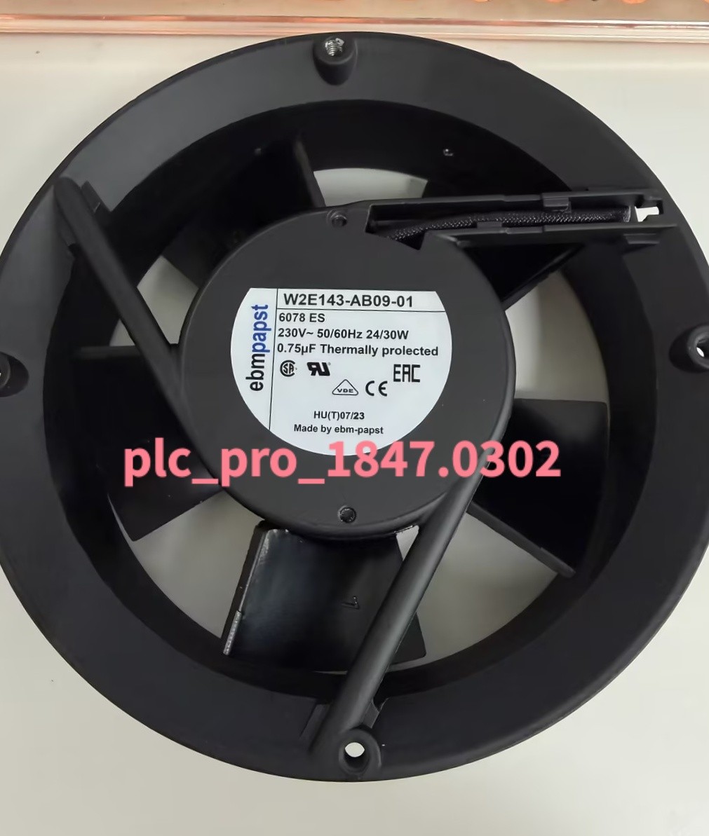 1PCS New Ebmpapst W2E143-AB09-01 Cooling Fan 230V 24/30W 172*51MM  Fast Delivery