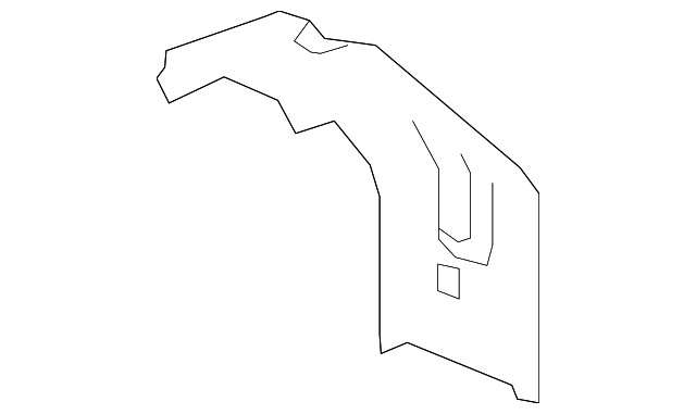 Genuine GM Front Bumper Impact Bar Bracket 84590764