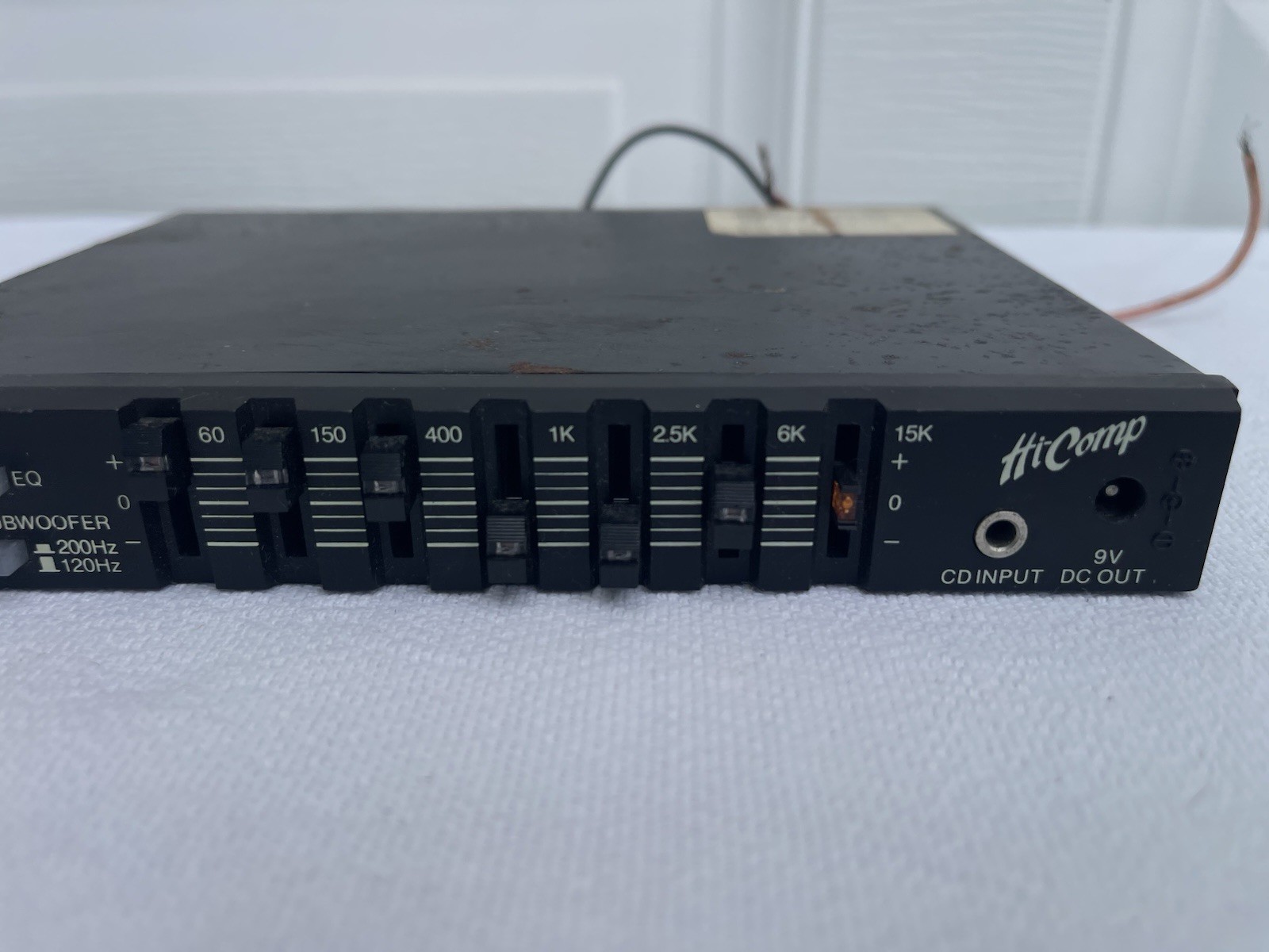Hi-Comp HCE-765 Passive 7 Band Equalizer With Subwoofer Input & CD Capability