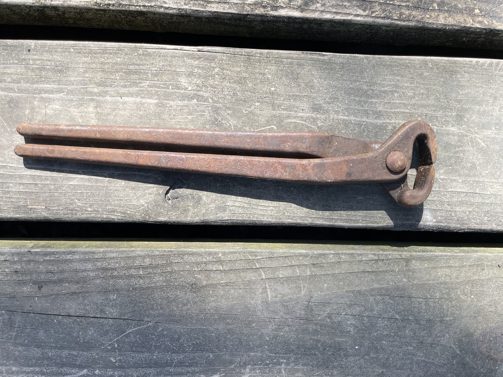 Dasco 312 Iron Nippers Farrier blacksmith Nail Nipper Puller 12” Long