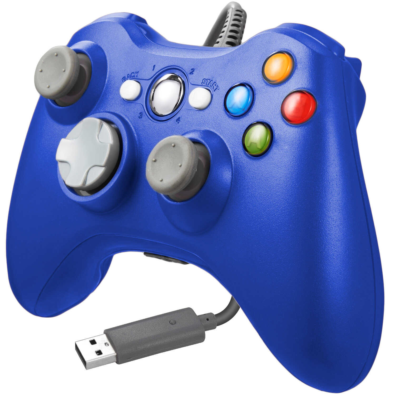 Wired Xbox 360 Controller Gamepad for Microsoft Xbox 360/ PC Windows 10 8.1 8 7