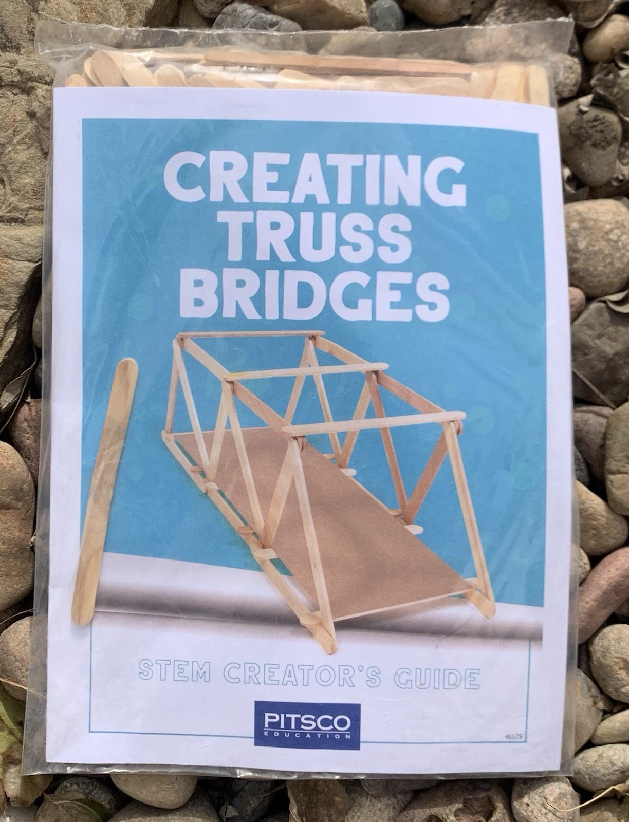 Pitsco STEM Creating Truss Bridges Kit. New