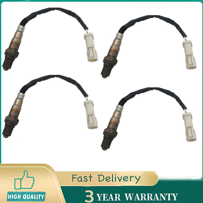 Set(4) Up+Downstream Oxygen Sensor For Ford F-150 5.4L V8 2004 2005 - 2008